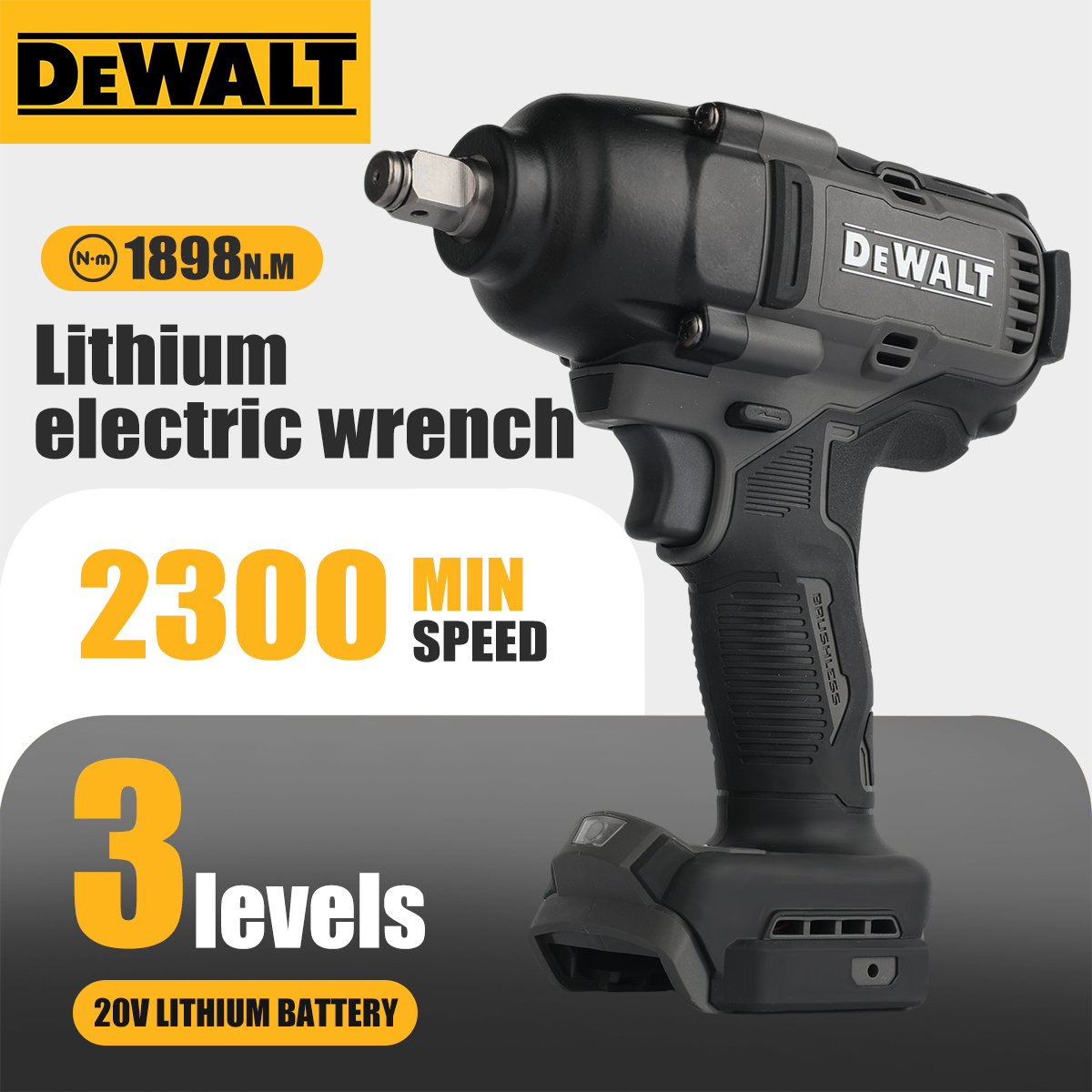Torque Wrench Digital - 디월트 DCF99M 고토크 브러시리스 20V 전동