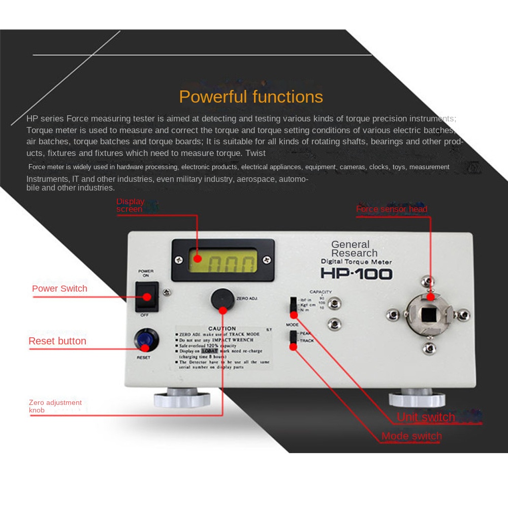 HP-10/ HP-20/ HP-50/ HP-100 디지 - Torque Wrench Digital 리뷰 및 가격