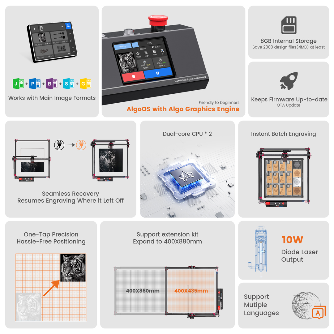AlgoOS 제어 스마트 고출력 AlgoLaser DI - Spring Compressor Tool 리뷰 및 가격